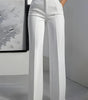 Pantaloni larghi a vita alta da donna