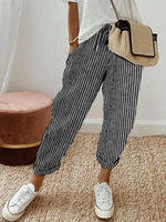 Pantaloni casual in lino da donna | Ideali per tutti i giorni