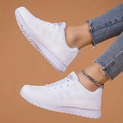 Scarpa leggera e confortevole in maglia traspirante da donna