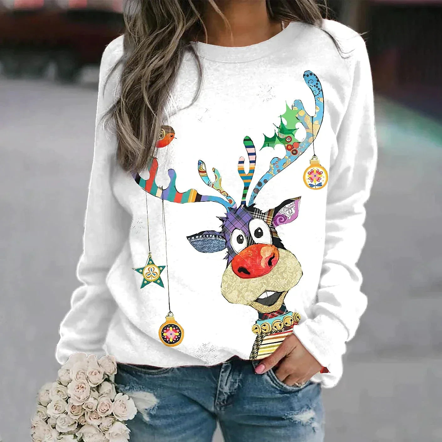 Pull Festif et Élégant pour Femmes