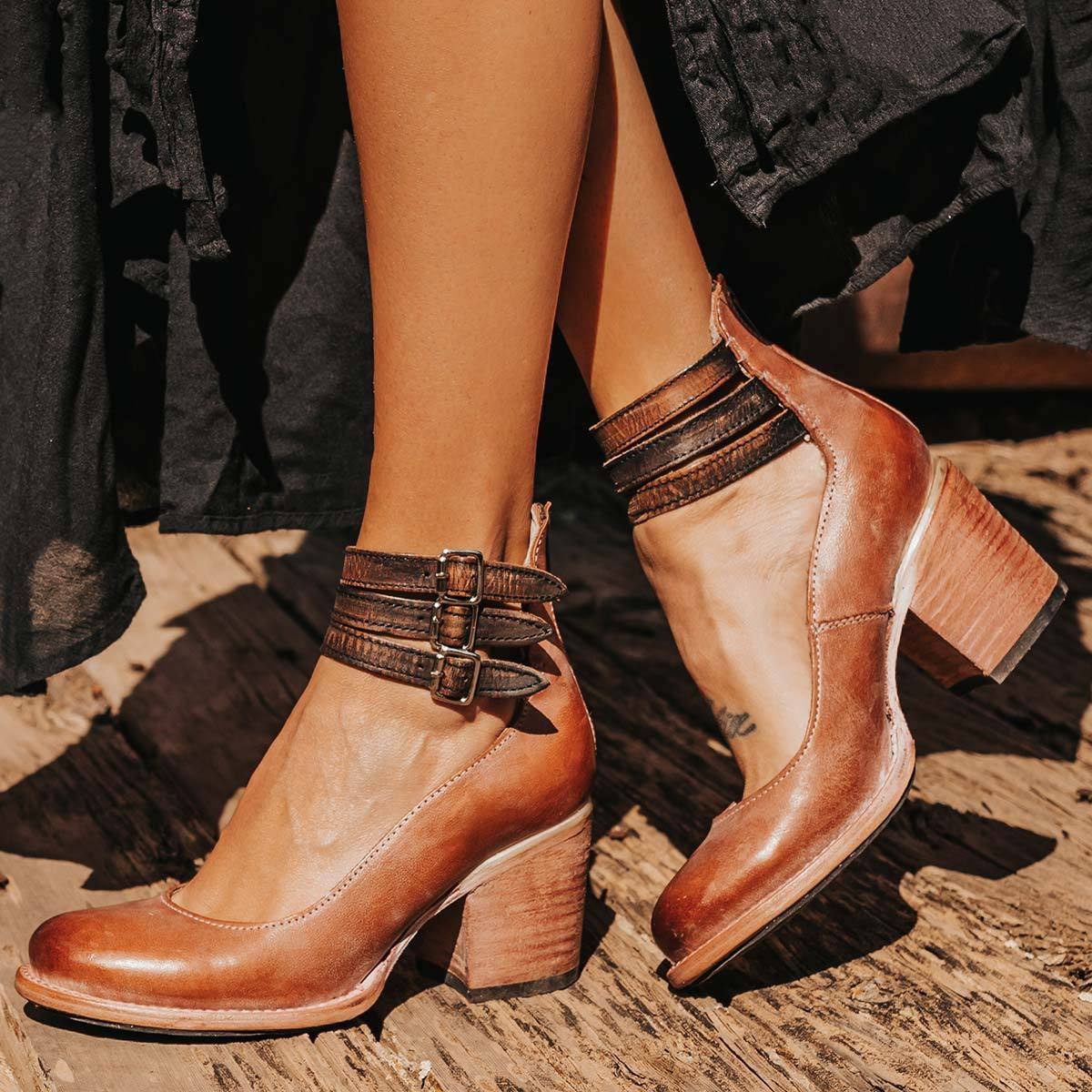 Scarpe Mary Jane retrò con tacco da donna | Ideali per le uscite