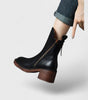 Stivaletti con tacco da donna