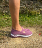 Sneaker comoda e leggera senza lacci in maglia per donna