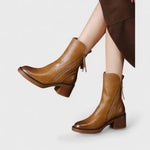 Stivaletti con tacco da donna