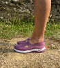 Sneaker comoda e leggera senza lacci in maglia per donna