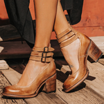Scarpe Mary Jane retrò con tacco da donna | Ideali per le uscite