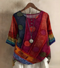 Top donna tunica con stampa geometrica | Ideale per tutti i giorni