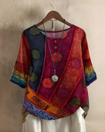 Top donna tunica con stampa geometrica | Ideale per tutti i giorni
