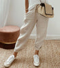Pantaloni casual in lino da donna | Ideali per tutti i giorni