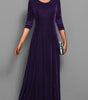 Robe Longue en Velours pour Femmes