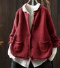Pull à col rond et manches longues pour Femme