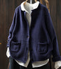 Pull à col rond et manches longues pour Femme