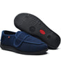 Chausson donna comfort per piedi larghi con chiusura a strappo in maglia