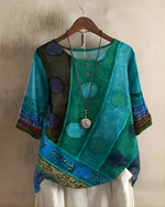 Top donna tunica con stampa geometrica | Ideale per tutti i giorni