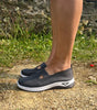 Sneaker comoda e leggera senza lacci in maglia per donna