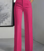 Pantaloni larghi a vita alta da donna