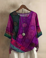Top donna tunica con stampa geometrica | Ideale per tutti i giorni