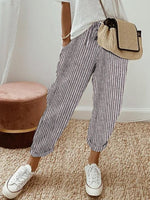 Pantaloni casual in lino da donna | Ideali per tutti i giorni