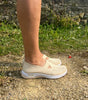 Sneaker comoda e leggera senza lacci in maglia per donna