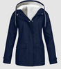 Parka oversize con cappuccio e pelliccia ecologica da donna