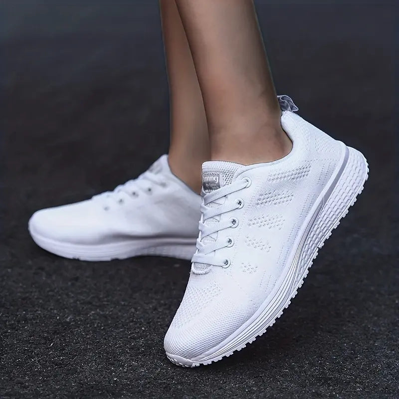 Scarpa leggera e confortevole in maglia traspirante da donna