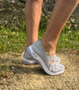 Sneaker comoda e leggera senza lacci in maglia per donna