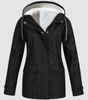 Parka oversize con cappuccio e pelliccia ecologica da donna