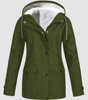 Parka oversize con cappuccio e pelliccia ecologica da donna