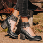 Scarpe Mary Jane retrò con tacco da donna | Ideali per le uscite