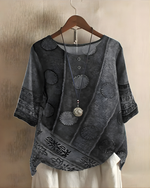 Top donna tunica con stampa geometrica | Ideale per tutti i giorni