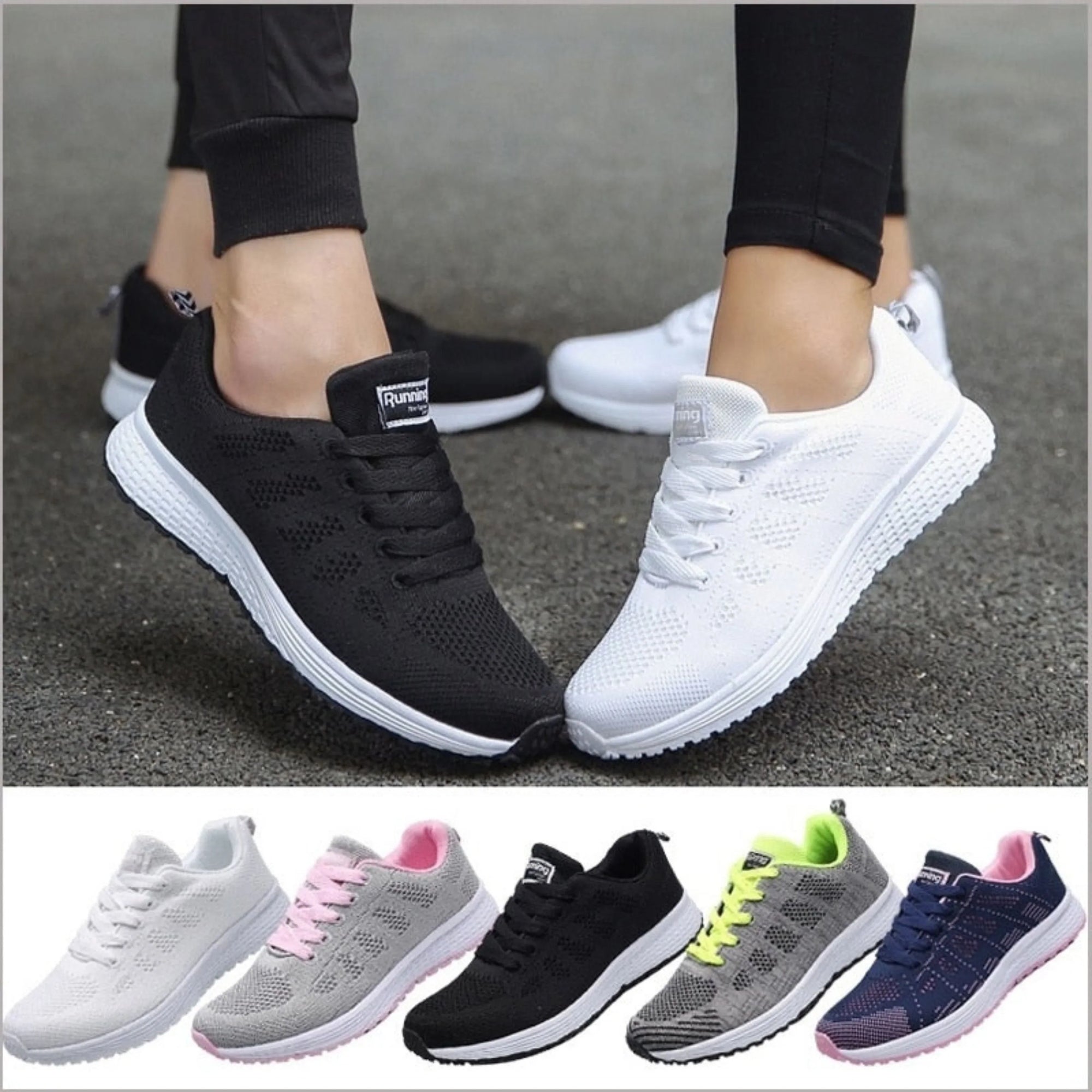 Canotta sportiva da corsa in mesh per donna