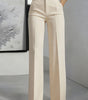 Pantaloni larghi a vita alta da donna