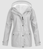 Parka oversize con cappuccio e pelliccia ecologica da donna