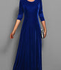 Robe Longue en Velours pour Femmes