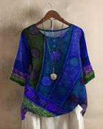 Top donna tunica con stampa geometrica | Ideale per tutti i giorni