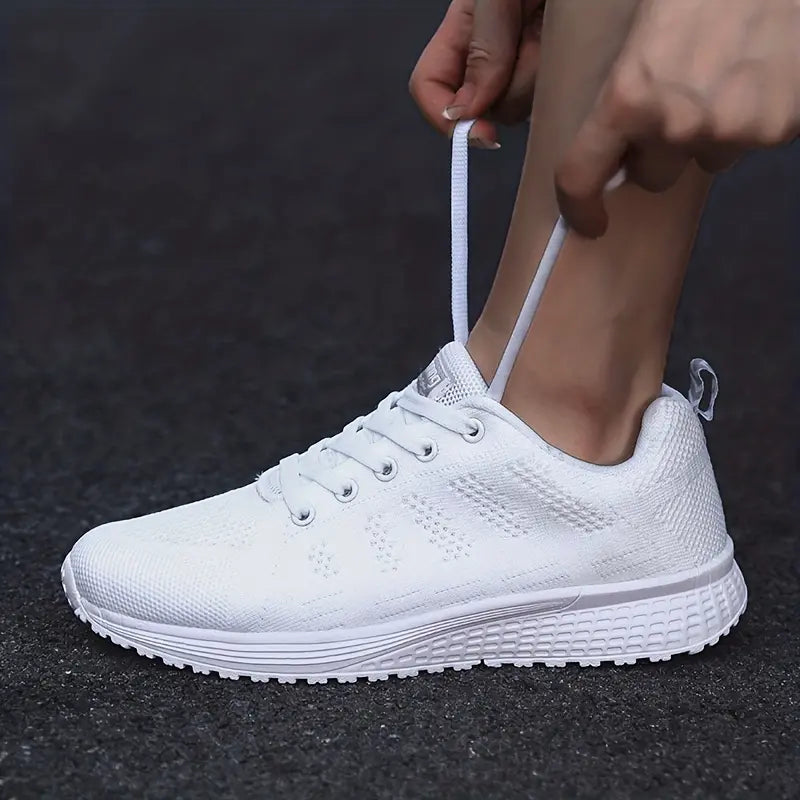 Scarpa leggera e confortevole in maglia traspirante da donna