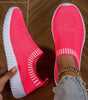 Sneakers Slip-On in Maglia Morbida da Donna