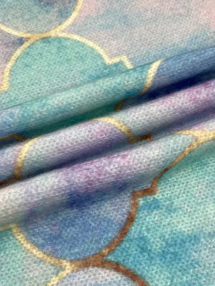 Pull en maille multicolore pour femmes