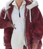 Felpa oversize con cappuccio da donna