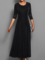 Robe Longue en Velours pour Femmes