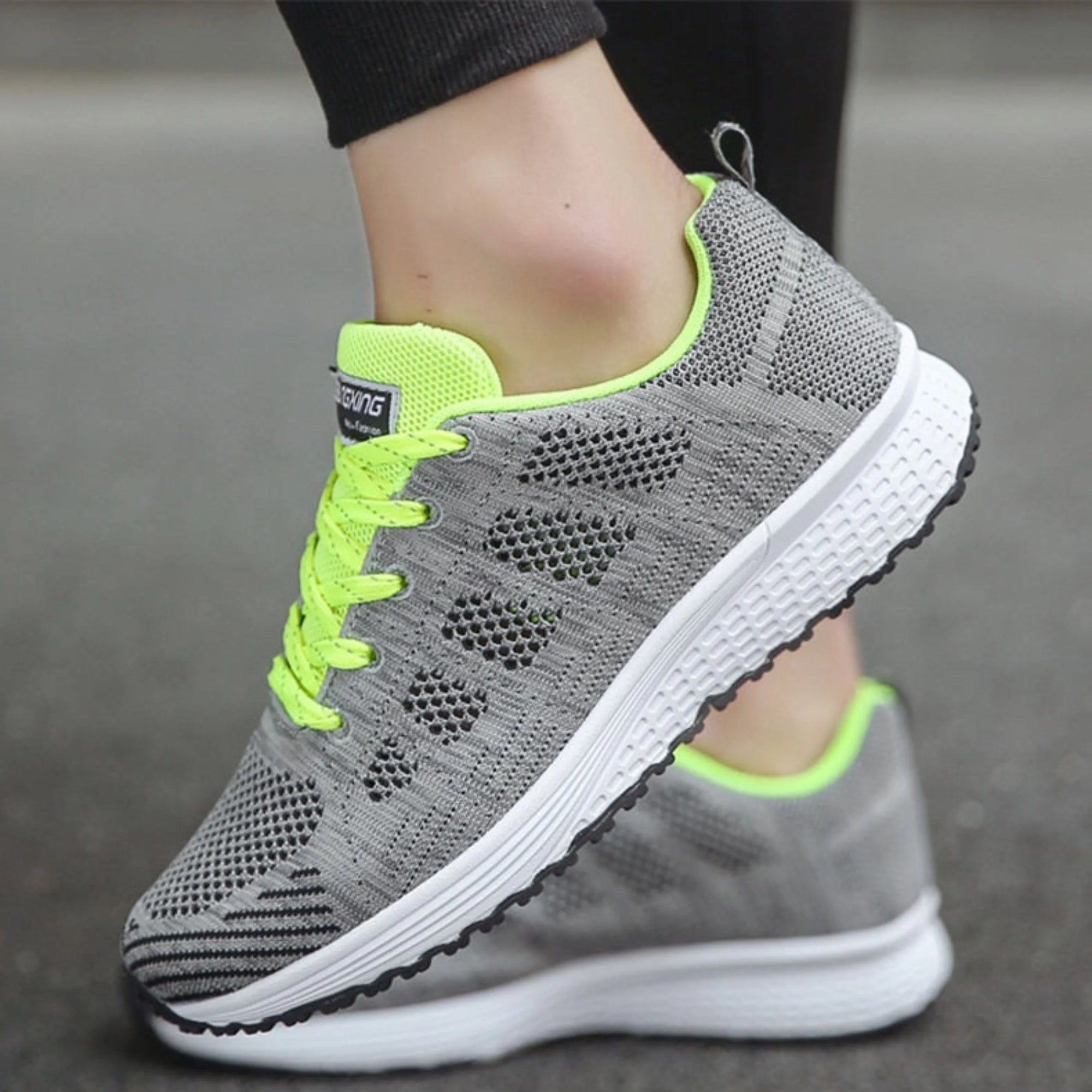 Canotta sportiva da corsa in mesh per donna