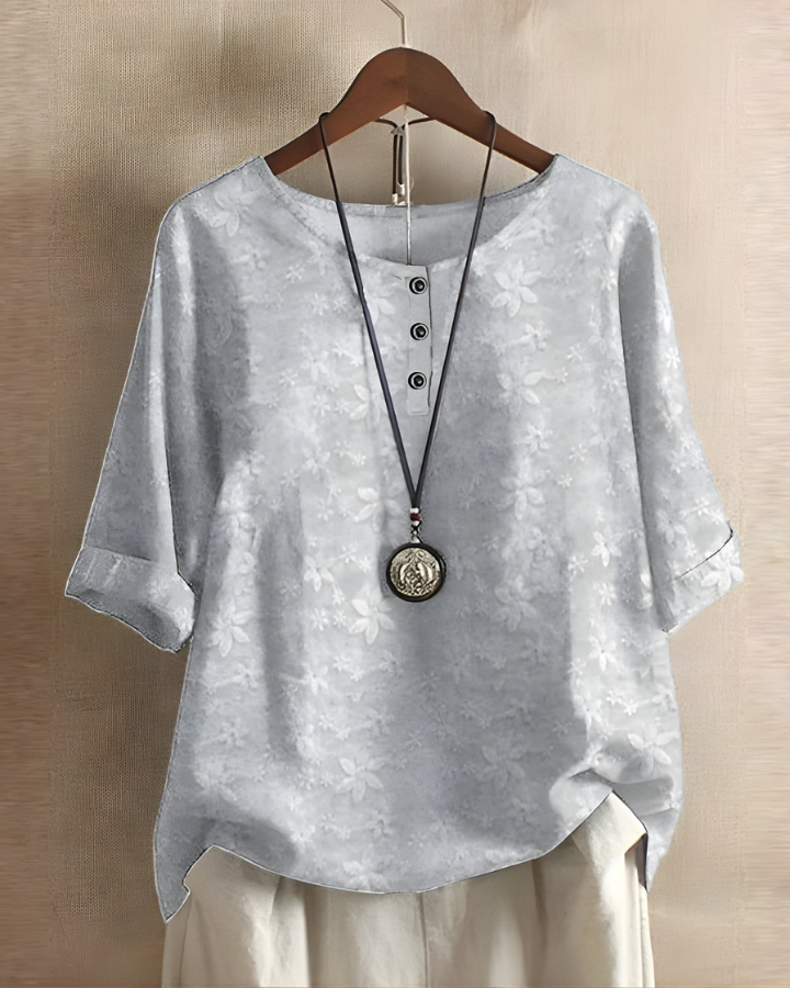 Top donna tunica con stampa geometrica | Ideale per tutti i giorni