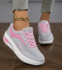 Scarpe con Zeppa Confortevoli in Finta Pelle per Donna