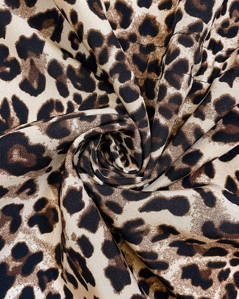 Manteau Réversible avec Imprimé Léopard pour Femmes