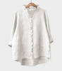 Blouse imprimée manches courtes pour femmes
