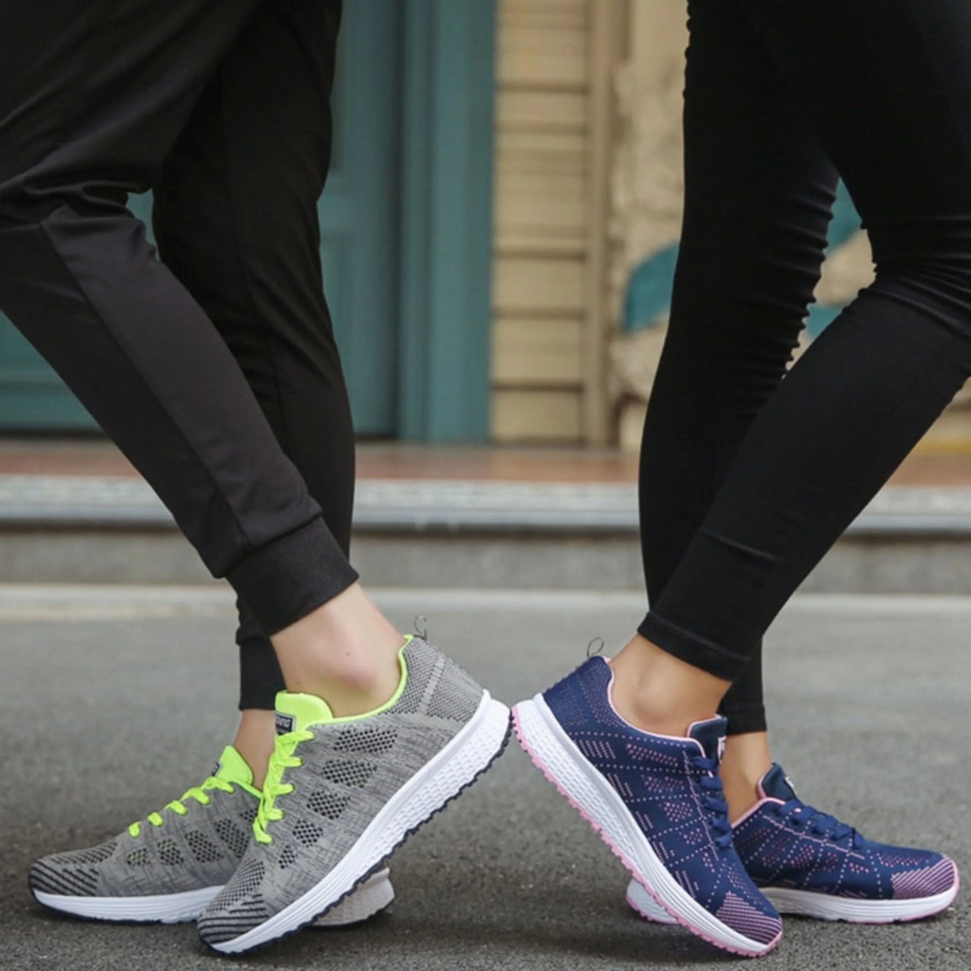 Canotta sportiva da corsa in mesh per donna