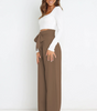 Pantalon Femme Coupe Large pour l'Été