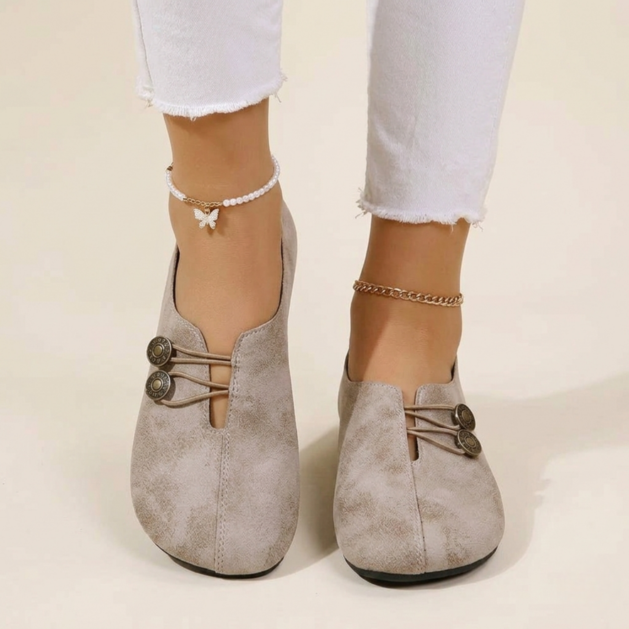 Scarpe Basse in Pelle Morbida da Donna | Ideali per l'Uso Quotidiano