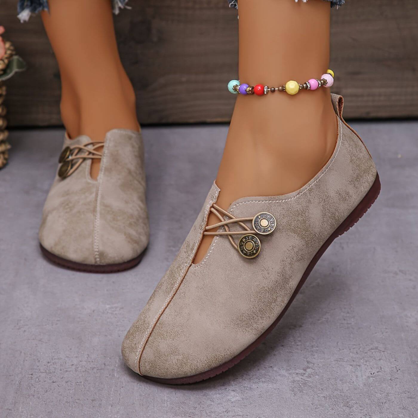 Scarpe Basse in Pelle Morbida da Donna | Ideali per l'Uso Quotidiano