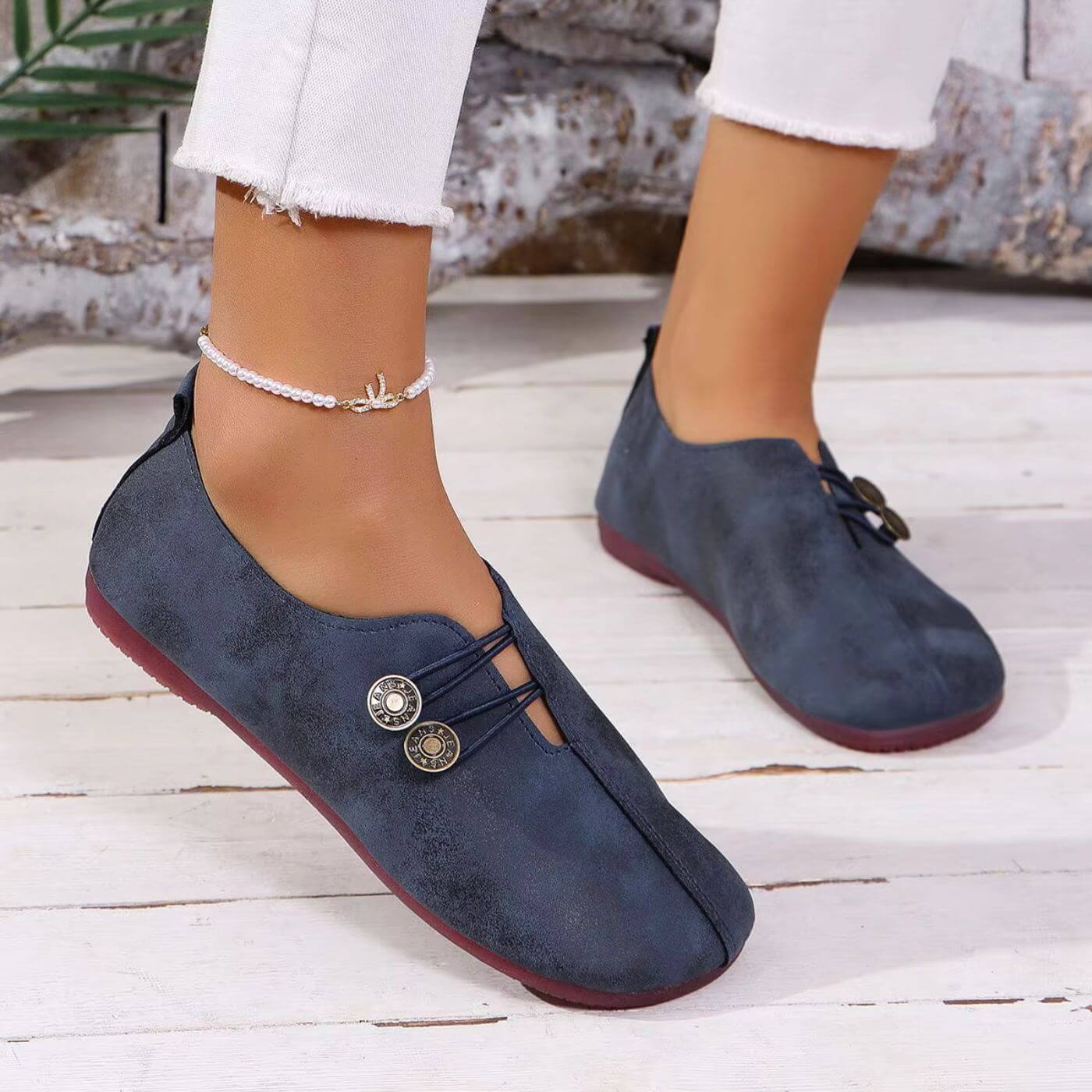 Scarpe Basse in Pelle Morbida da Donna | Ideali per l'Uso Quotidiano